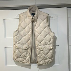 Jcrew Quilted Vest - size M